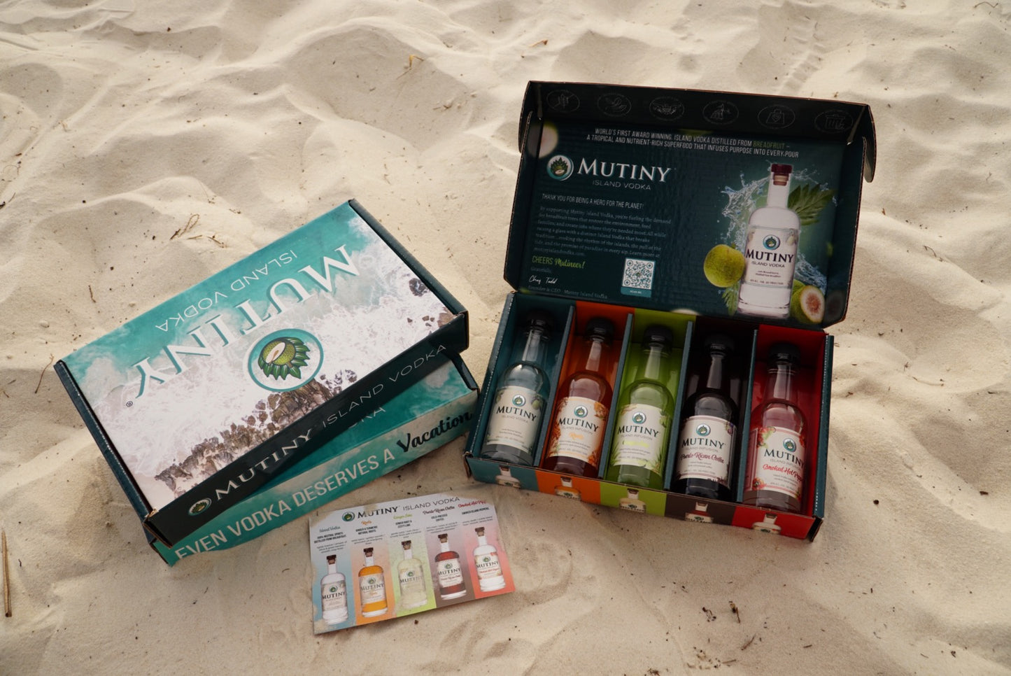 Mutiny Island Vodka & Infusions Gift Pack — 5 x 200mL